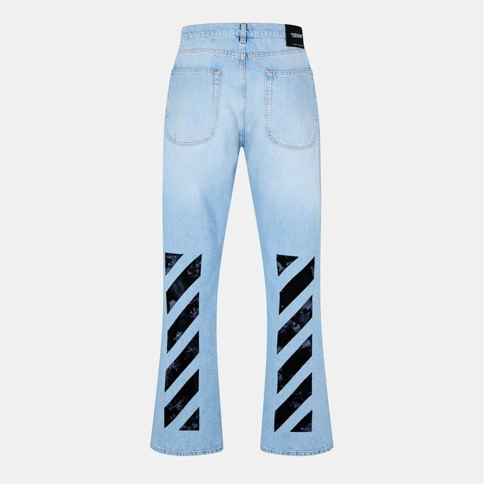 Off White Wide  Fit Jean