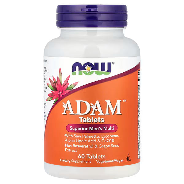 NOW Foods ADAM Superior Men's Multi - 60 Tablets