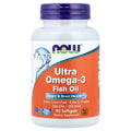 NOW - ULTRA OMEGA-3 FISH OIL - 90 Softgels