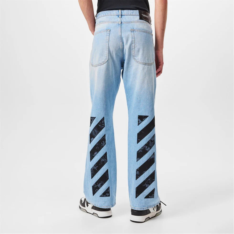 Off White Wide  Fit Jean