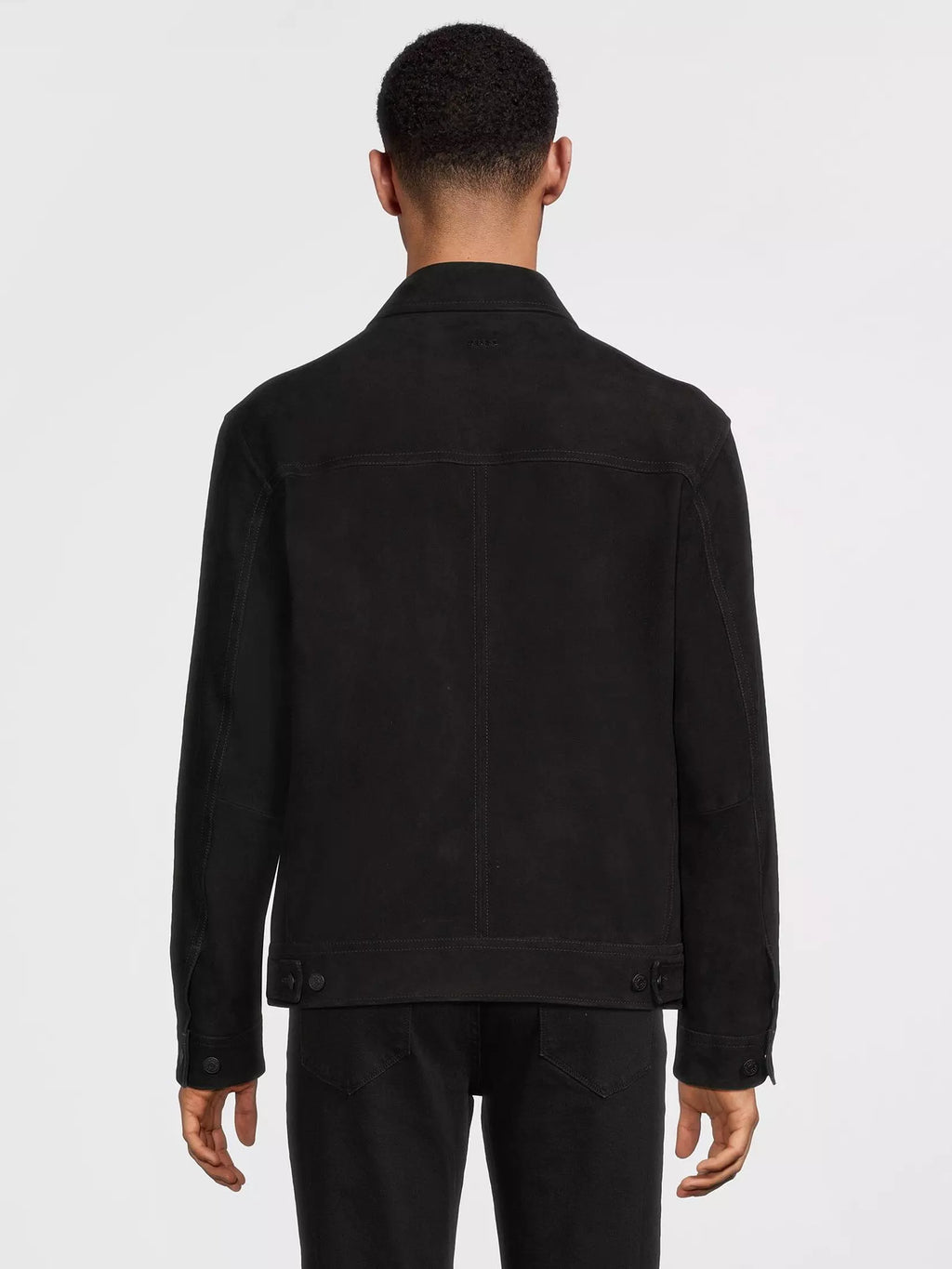 Boss Johot Suede Western Jacket - Black