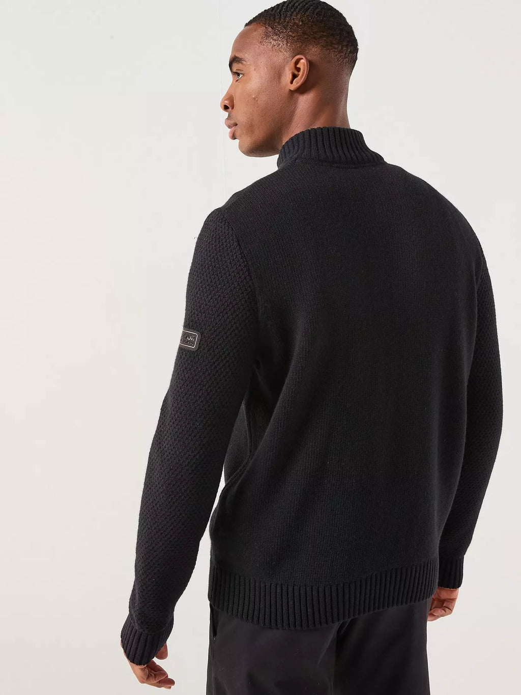 Rufforth Half Zip Knitted Sweatshirt