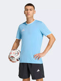 Adidas Mens Entrada 26 T-Shirt - Sky Blue