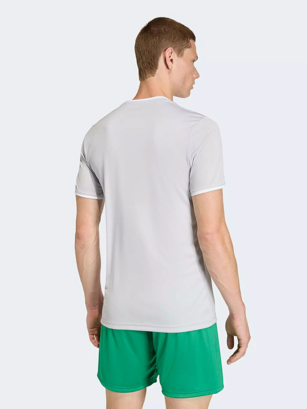 Adidas Mens Entrada 26 Football T-Shirt - Grey