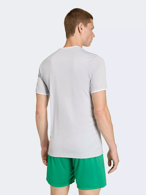 Adidas Mens Entrada 26 Football T-Shirt - Grey